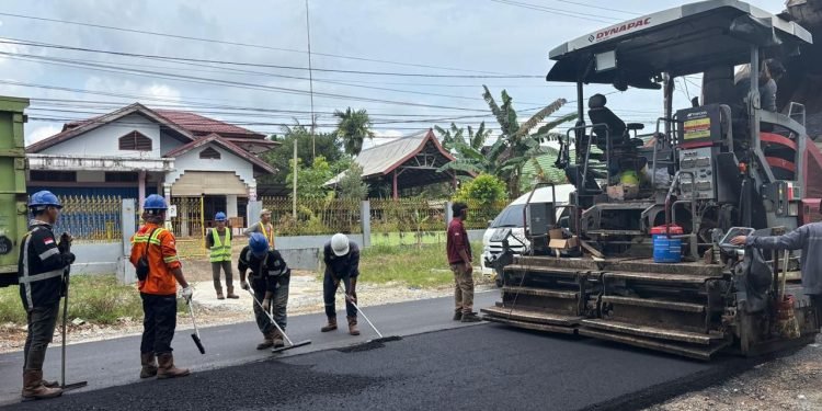 Waka DPRD Ivan Wirata Apresiasi Hutama Karya Sudah Perbaiki Jalan Ness Dampak Angkutan Material Tol