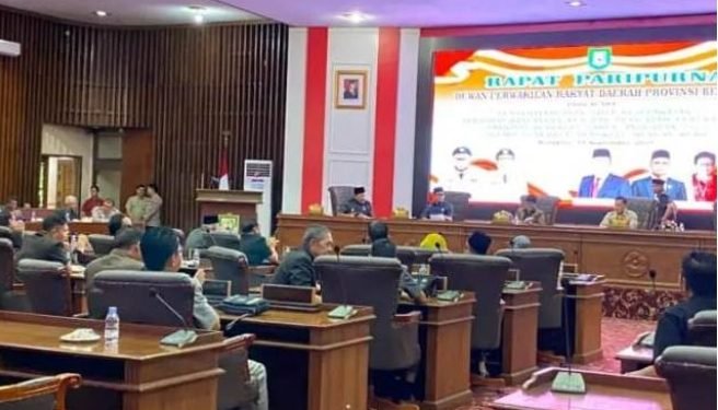 DPRD Provinsi Bengkulu Rampungkan Pembahasan KUA-PPAS Perubahan Tahun 2025