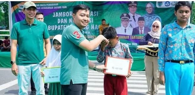 Ketua DPRD Batang Hari Dukung Penguatan Literasi dan Numerasi Lewat Jambore SUPER TANGGUH 2025