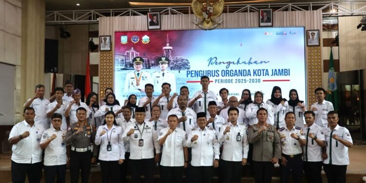 Kapolresta Hadiri Pengukuhan DPC Organda Kota Jambi