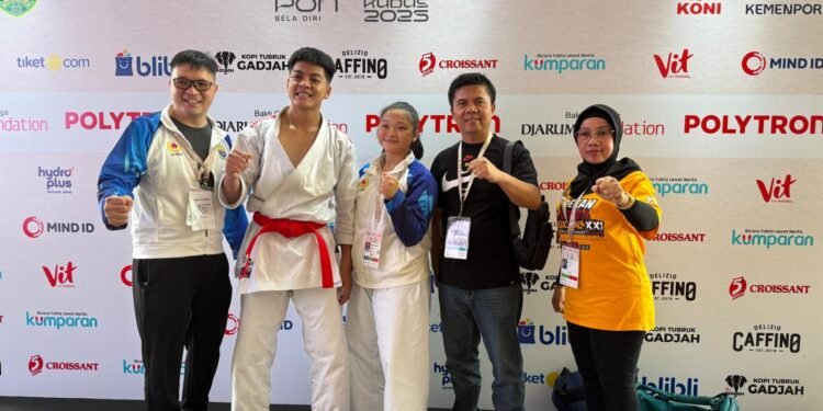 Karateka Jambi Gagal Sumbang Emas Kata Peorangan PON Bela Diri