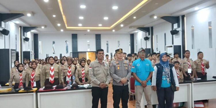 Ditbinmas Polda Jambi dan BNNK Bentuk Satgas Pramuka Anti-Narkoba di Sekolah