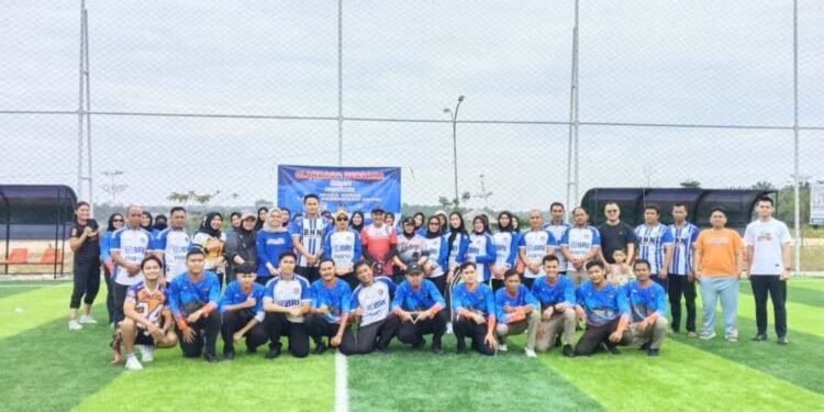 Lapas Perempuan Jambi Gelar Turnamen Mini Soccer dan Senam Bersama Mitra Kerja