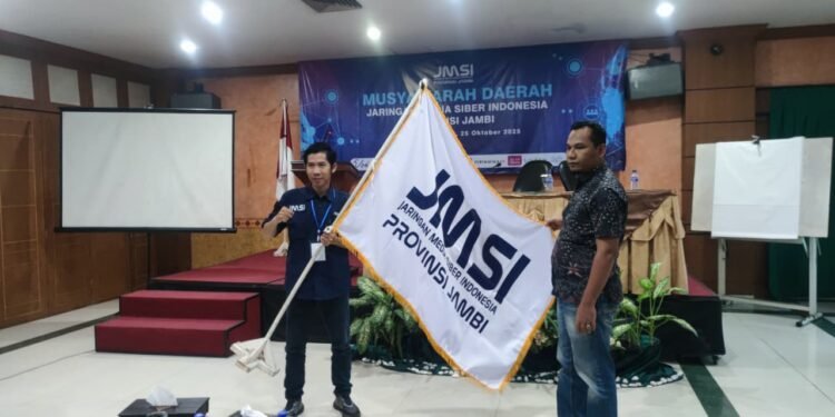 Maskun Sopwan Terpilih Aklamasi sebagai Ketua JMSI Jambi Periode 2025–2030