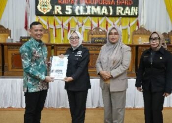 Lima Ranperda Masuk Paripurna, DPRD Tanjabtim Siap Bahas Regulasi Strategis Daerah