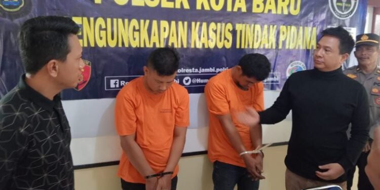 Polsek Kota Baru Ungkap Sindikat Curanmor Lintas Wilayah, Dua Pelaku Ditangkap