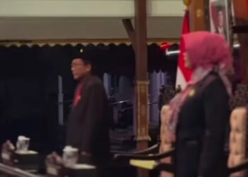 Pimpinan DPRD Kabupaten Blitar Hadiri Pelantikan Pejabat Tinggi Pratama