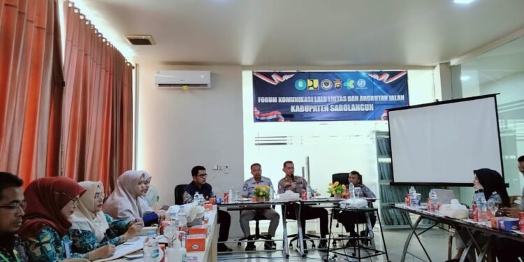 Jelang Nataru, FKLLAJ Sarolangun Perkuat Sinergi Tekan Angka Kecelakaan