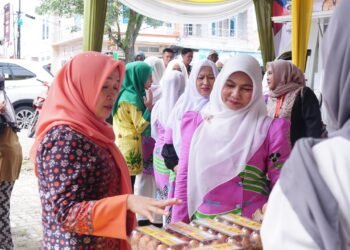 Jelang Nataru, Pemprov Jambi Gelar Gerakan Pangan Murah di Sekretariat Dekranasda