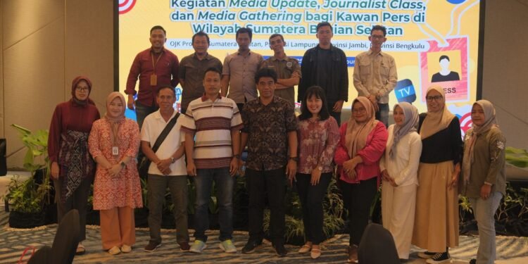 Perkuat Sinergi dengan Insan Media OJK Sumbagsel Lewat Media Update dan Journalist Class