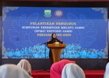 HPMJ Periode 2025–2030 Resmi Dilantik, Hesti Haris Dorong HAKI Busana Adat Pengantin Jambi