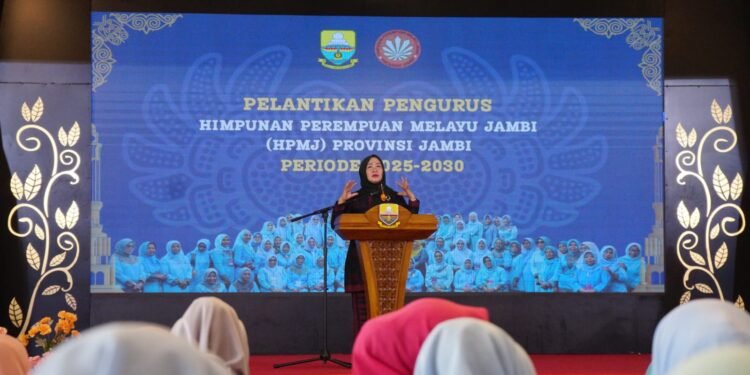 HPMJ Periode 2025–2030 Resmi Dilantik, Hesti Haris Dorong HAKI Busana Adat Pengantin Jambi