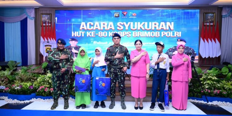 Syukuran HUT Ke-80 Brimob, Kapolda Jambi Dorong Soliditas dan Modernisasi Satuan