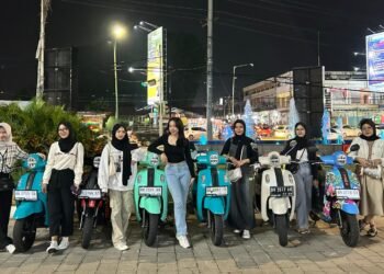 Komunitas Fazzio On The Street Jadi Ajang Silaturahmi Pengguna Yamaha Fazzio di Jambi