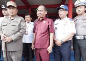 Anggota DPRD Kota Jambi Hadiri Apel Penanganan Antrean BBM Solar