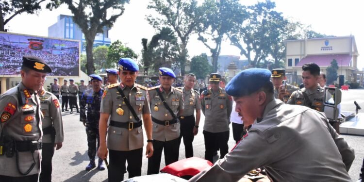 Polda Jambi Kirim 40 Personel untuk Bantu Penanganan Bencana di Sumbar