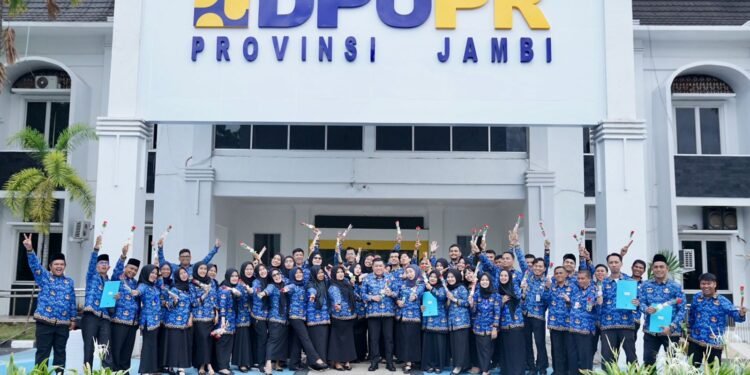 Muzakir Ajak ASN PUPR Jambi Tingkatkan Disiplin dan Kinerja di Momen HUT ke-54 KORPRI