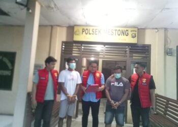 Polsek Mestong Tangkap Dua Pelaku Penggelapan Sepeda Motor di Muaro Jambi