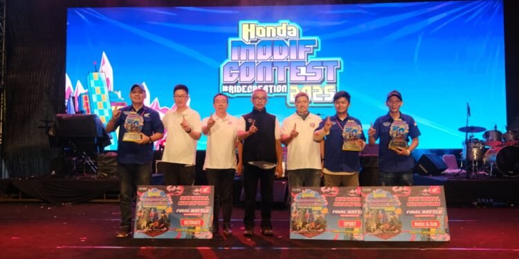 Jawara Honda Modif Contest 2025 Pamerkan Karya Terbaik di Final Battle Garut