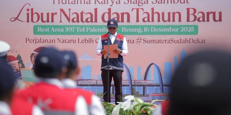 Hutama Karya Gelar Apel Siaga, Pastikan JTTS Siap Layani Nataru 2025–2026