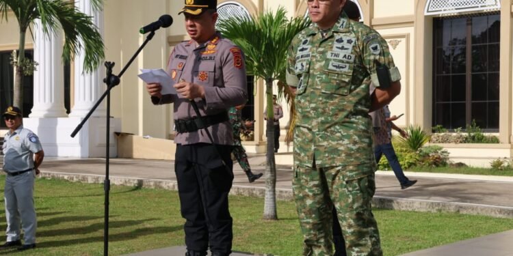 Kapolresta Jambi Pimpin Apel Gelar Pasukan Operasi Lilin 2025