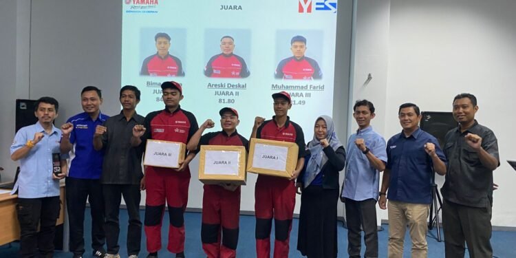 Lahirkan Mekanik Handal, Yamaha Engineering School Jambi Angkatan 9 Resmi Ditutup