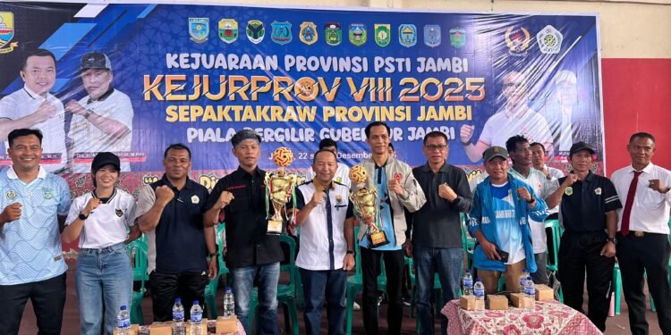 Kejurprov VIII Sepak Takraw Jambi 2025 Resmi Digelar, Cecep : Mentalnya Harus Dunia