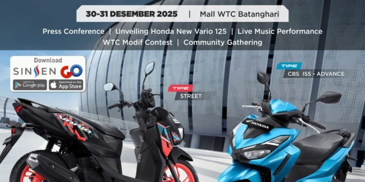 Jangan Lewatkan! Grand Launching All New Honda Vario 125 Siap Guncang Akhir Tahun di Jambi