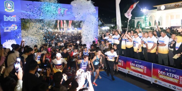 Gubernur Kepri Lepas BTN Kepri Moonrun 2025, Hadirkan Dua Kategori Lomba