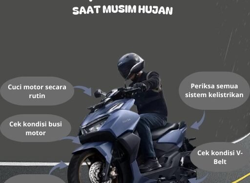 Musim Hujan Tiba, Saatnya Cek Motor di AHASS Bersama Honda