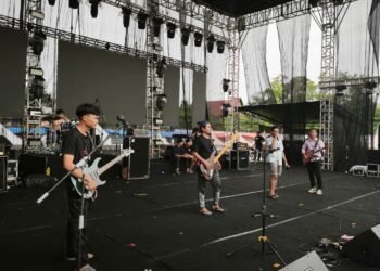 Rampungkan Cek Sound, ENJOY BAND Siap Getarkan Panggung ‘Jambi Mantap Fest 2026’ di Anniversary RockRise ke-5