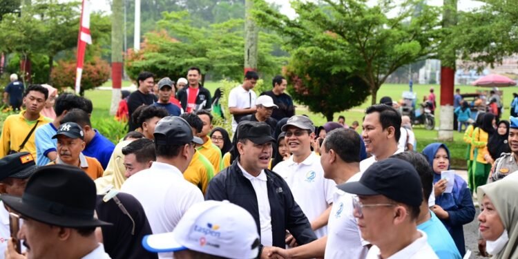 Semarak HUT ke-69 Provinsi Jambi, Wakapolda Hadiri Jalan Santai Bersama Ribuan Warga